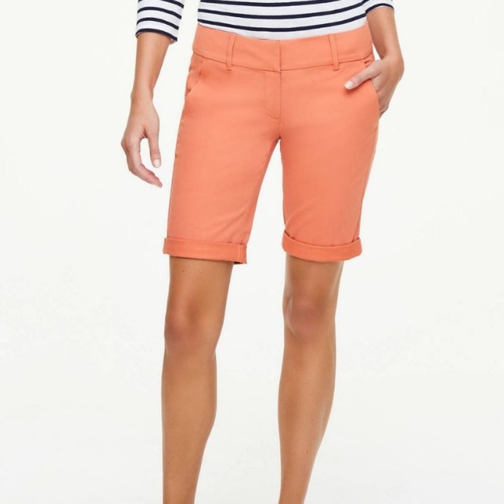 LOFT rolled Bermuda shorts size 2